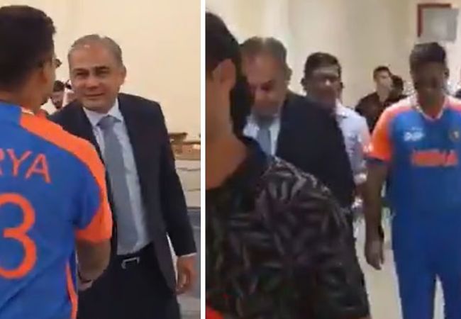 Opposition targets captain SKY over ‘handshake’ video with Pakistan Minister after Asia Cup win